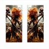 Set 2 stickere auto decorative pentru st&Atilde;&cent;lpi u&Egrave;i, 50x22 cm, print hd ecosolvent, folie orajet autoadeziv&Auml;, rezistent&Auml; la intemperii