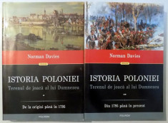 ISTORIA POLONIEI , TERENUL DE JOACA AL LUI DUMNEZEU VOL. I - II de NORMAN DAVIES , 2014 foto