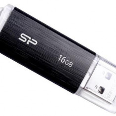 Stick USB Silicon Power Ultima U02, 16GB, USB 2.0 (Negru)