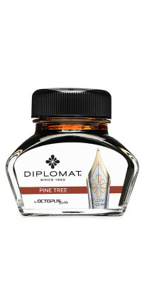 Calimara Cu Cerneala Diplomat Octopus, 30 Ml - Maro Pin foto