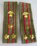 C1 3 - Grade militare - comunism - manta ploaie - colonel infanterie - auriu