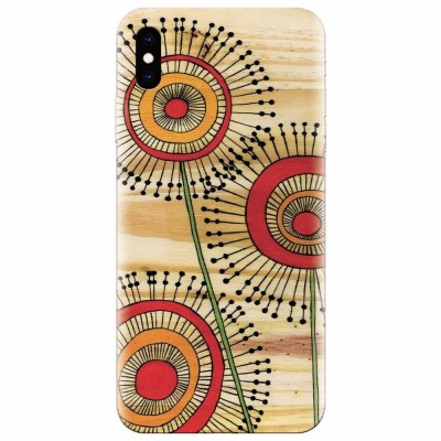 Husa silicon pentru Apple Iphone XS Max, Dandelions foto
