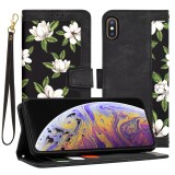 Husa personalizata fete iPhone XS Max Techsuit FlipCraft, negru