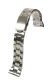 Bratara de ceas Argintie cu butoane 22mm WZ4766, Time Veranda