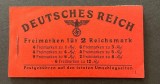 Germania Carnet de Timbre Al Treilea Reich Hitler -A1000