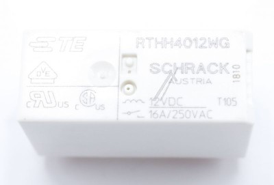 12VDC 16A-250VAC RELEE RTHH4012WG TE CONNECTIVITY / SCHRACK foto