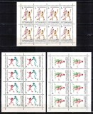 Rusia 1992, Mi #245-247 Klb, minicoli, Olimpiada Barcelona, MNH, cota 12 &euro;!