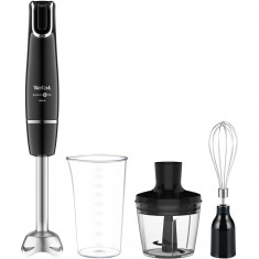 Mixer vertical Tefal InfinyForce 3 in 1 HB943838, 1000 W, 0.8 l, Viteza variabila, Negru