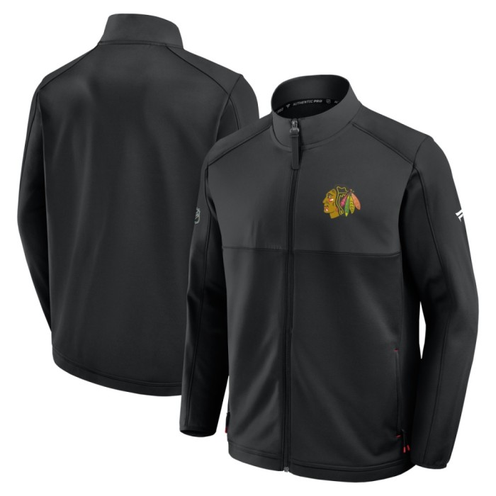 Chicago Blackhawks geacă de bărbați Authentic Pro Rink Poly Fleece FZ - XL