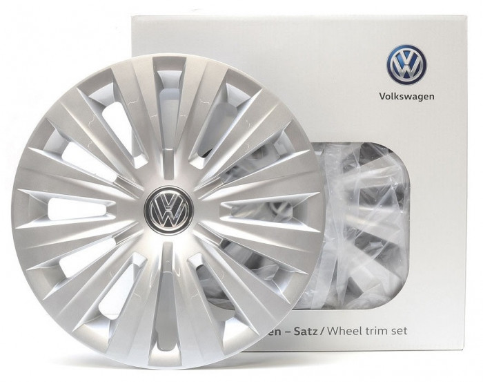 Set 4 Buc Capace Roti Oe Volkswagen Golf 7 2012&rarr; 15&amp;quot; 5G0071455YTI