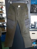 Pantalon Cargo Barbati Decathlon 900 Green Kaki Bumbac S Talie 72-78cm, Lungime 100cm - Pantaloni Outdoor Rezistenti cu Buzunare Multiple