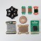 Lot mosoare mostre ata, vechi, vintage decor croitorie mercerie magazin colectie