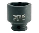 Cheie tubulara hexagonala de impact 32 mm YATO