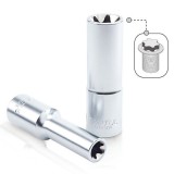 Cheie tubulara 1 4 Dr. x E6 L 50mm TOPTUL