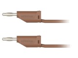 Cablu de măsurare 70VDC 33VAC 16A 4mm maro