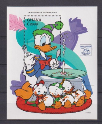 DISNEY GHANA MI. BLOCK 268 MNH foto