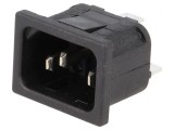 Conector Alimentare AC IEC 60320 10A 250V