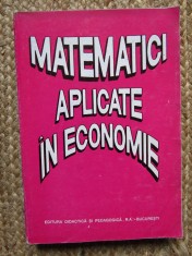Octavian Popescu - Matematici aplicate in economie