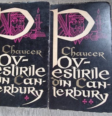 Geoffrey Chaucer - Povestirile din Canterbury 2 volume foto