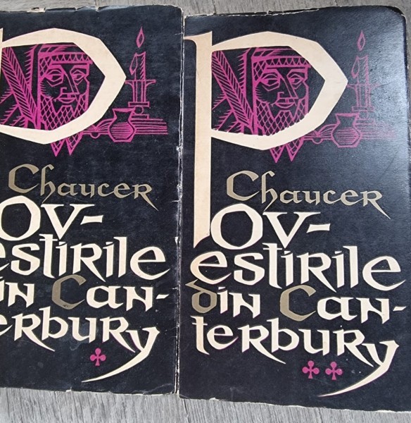 Geoffrey Chaucer - Povestirile din Canterbury 2 volume