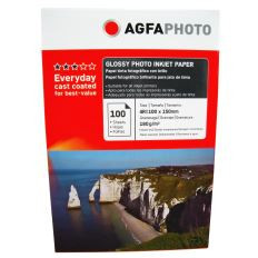 Hartie FOTO AGFA 4R 10X15 Glossy 240g 100 coli foto