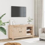 Cumpara ieftin Comodă TV, 103x36,5x52 cm, lemn masiv de pin