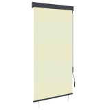 Cumpara ieftin Jaluzea tip rulou de exterior, crem, 100 x 250 cm