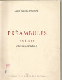6A() - SANDU TZIGARA-SAMURCAS-Preambules -- dedicatie si autograf, 1931, Cartex 2000