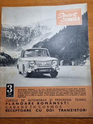 sport si tehnica martie 1968-uzina de automobile pitesti,contructie renault 8 foto