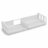 Raft Extensibil Multifuncțional pentru Bucătărie și Baie, Alb