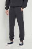 BOSS pantaloni de trening din bumbac culoarea negru, uni 50496786