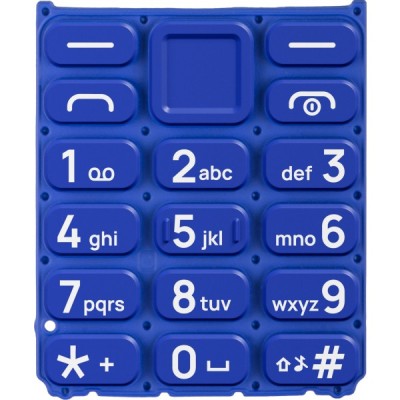Tastatura Latina HMD 105 / Nokia 105 (2024), Albastra, Service Pack SP20Z14Z1454S foto