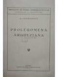 D. Caracostea - Prolegomena Argheziana (Editia: 1937)