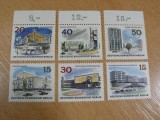Germania Berlin Arhitectură Construcții Noi Mărci cu Margine Număr de Coală Lot 6 Mărci MNH -A771