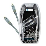CABLU 1RCA-1RCA 0.5M COAXIAL SILVER EDITION CABLETECH, Cabluri coaxiale