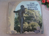 The World Of JOHANN STRAUSS - Vienna Philarmonic - Vinil DECCA Anglia, Clasica, Polydor