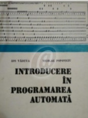 Introducere in programarea automata cu aplicatii la cercetarea stiintifica foto