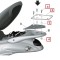 Portbagaj metalic spate Piaggio Liberty (05-18) &ndash; Liberty (05-18) 2T &ndash; 4T AC 50cc &ndash; Liberty (05-21) 4T AC 125-200cc &ndash; (culoare: negru)