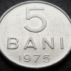 Moneda 5 BANI - RS ROMANIA, anul 1975 * cod 3462 E