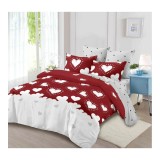 Cumpara ieftin Lenjerie de Pat Bumbac Finet 6 Piese cu Elastic - CPL198