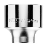 Tubulara hexagonala scurta 3/4 inch, 60 mm, otel CrV, NEO TOOLS