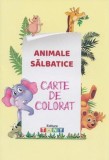 Animale salbatice. Carte de colorat - Victoria Rata - Ars Libri