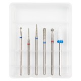 Capete Freza Unghii LUXORISE #02, set 6 buc