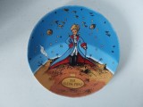 Farfurie decorativa cu Micul Pinrt - Der Kleine Prinz, Baden-Baden Limited Edition (germania) portelan fin, 24cm diametru