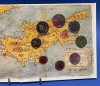 C I P R U 2008 - Set monetarie 1 cent - 2 euro - Insula Cipru - folder / BU, Europa