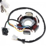 Stator Aprindere ATV Quad 125cc 150cc Scuter Chinezesc GY6 4T, 6 Bobine Magnetou