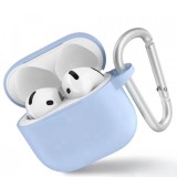 Husa Blueo Liquid pentru Apple AirPods 4, Albastra