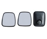 Cumpara ieftin Set 2 bucati Oglinzi universala exterioara laterala cu unghi larg pentru vedere inapoi 213 mm x 168 mm pentru camion, motostivuitor, utilaje de constr