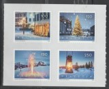 ELVETIA 2025 CRACIUN Serie 4 timbre autocolante MNH**