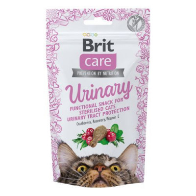 Recompense dietetice pentru pisici, Brit Care Urinary Snack, 50 g foto